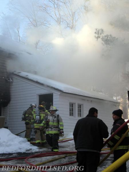 Guard Hill Road Structure Fire 2/17/15. Photo Credit Frank Becerra